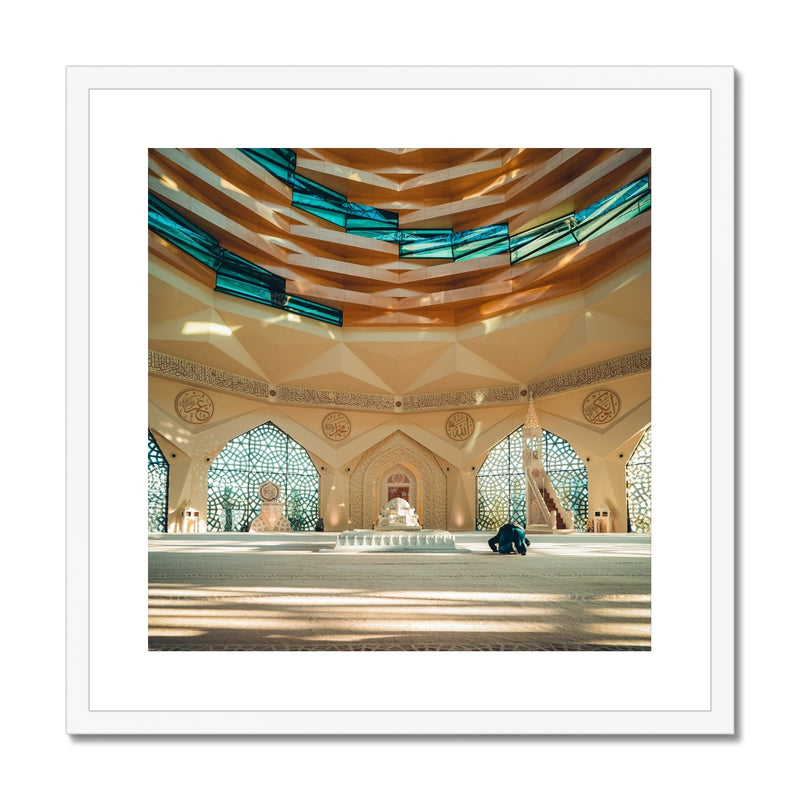 Faith meets Architecture Framed Print | Abdelmalek Bensetti