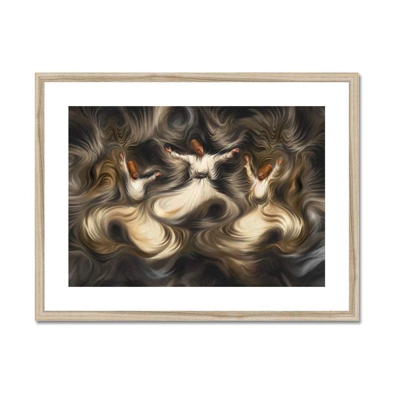 Sufi Trio Framed Print | Siddiqa Juma