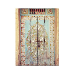 Painted Door Art Print | Abu Ayyub
