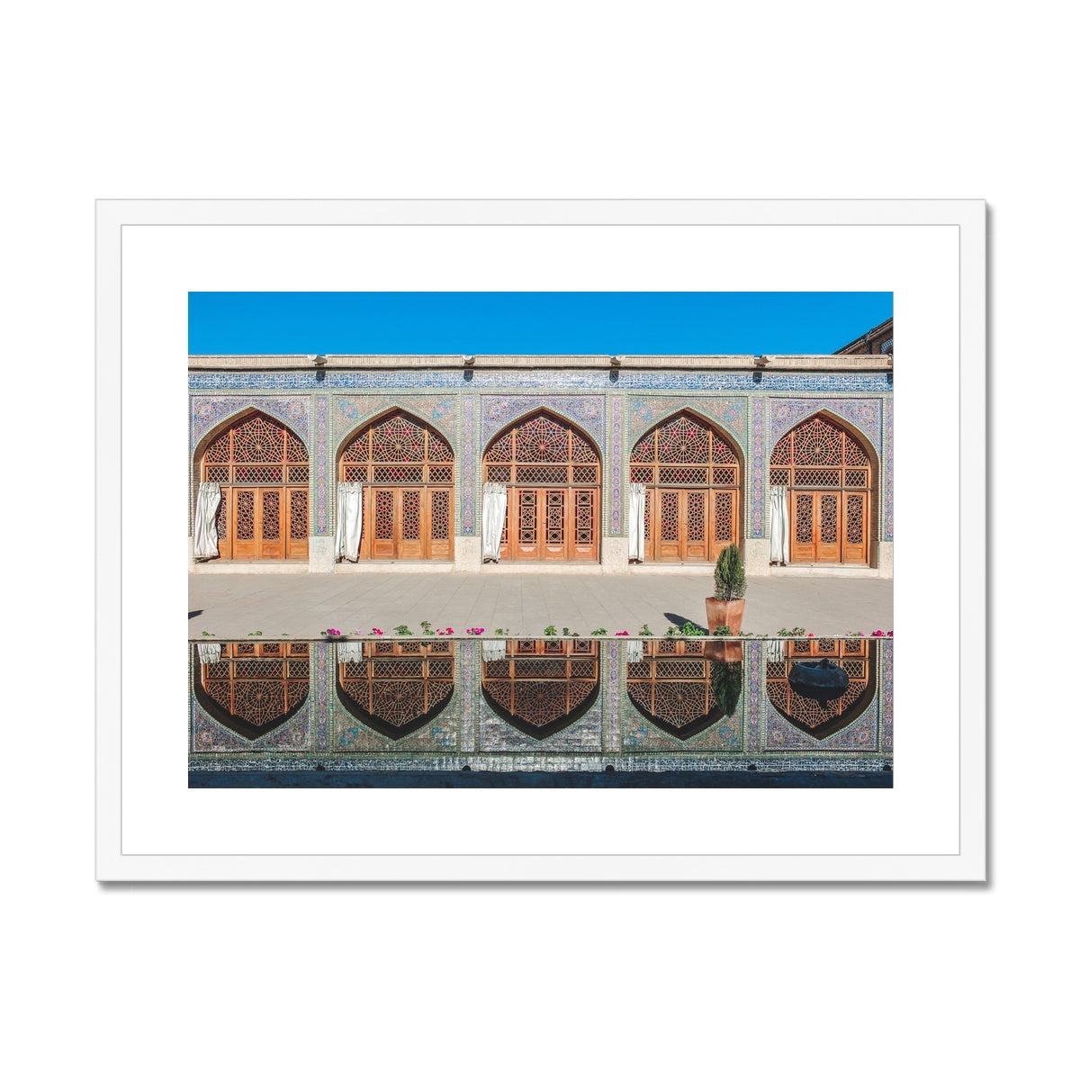 The Reflected Beauty Framed Print | Abdelmalek Bensetti