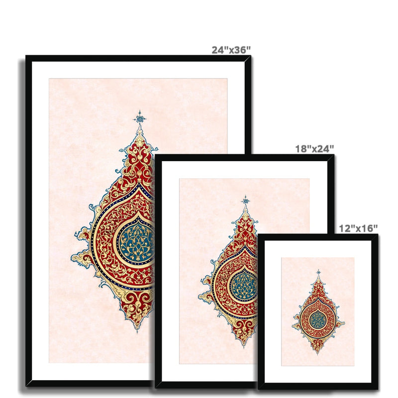 Ilkhanid Framed Print | Shafina Ali