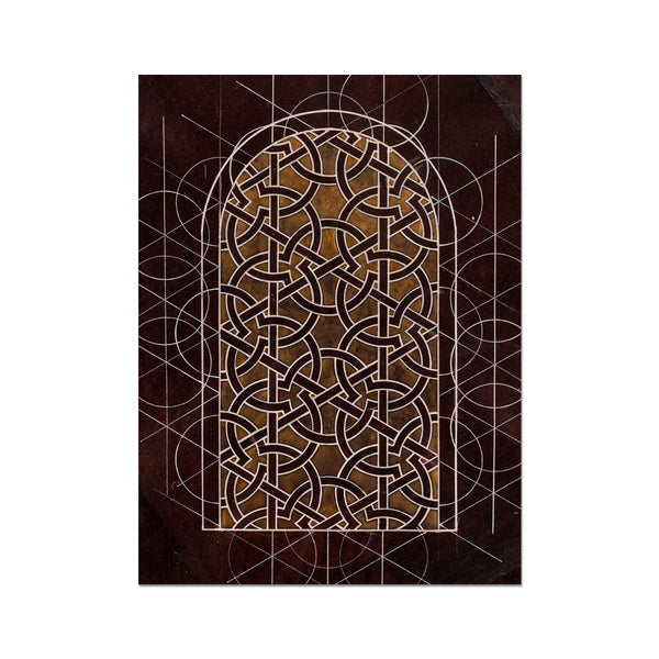 Damascus Window Art Print  | Zeynep Iqbal