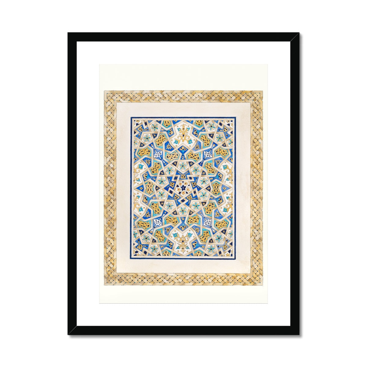 Mamluk Quran Framed Print | Margi Lake