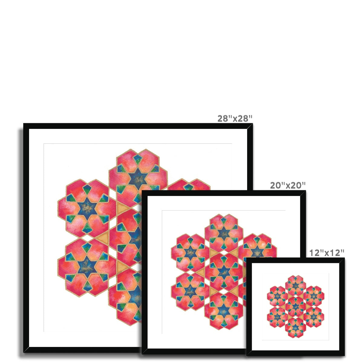 Red Framed Print | Clarissa Grandi