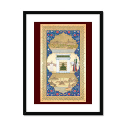Spiritual Journey of Aziz Mahmud Hudayi | Zeynep Elci Framed & Mounted Print