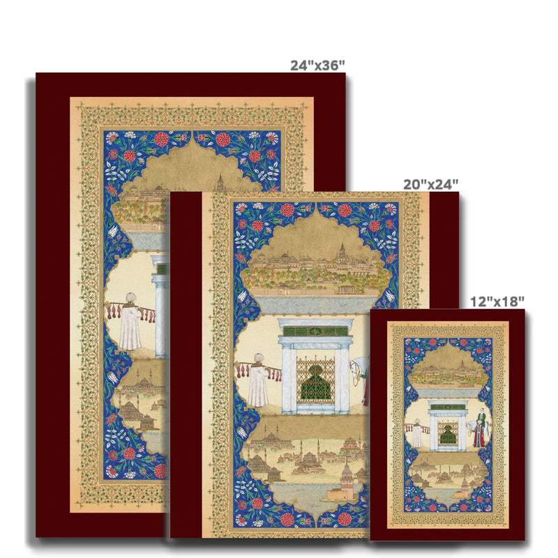 Spiritual Journey of Aziz Mahmud Hudayi | Zeynep Elci Canvas