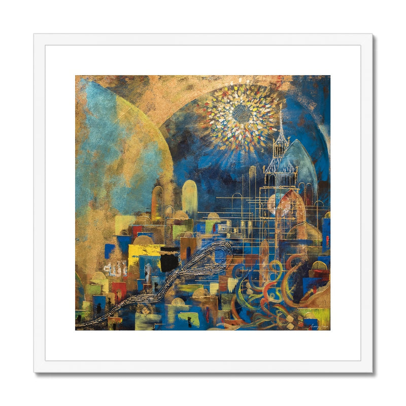 Sabr Framed Print | Siddiqa Juma