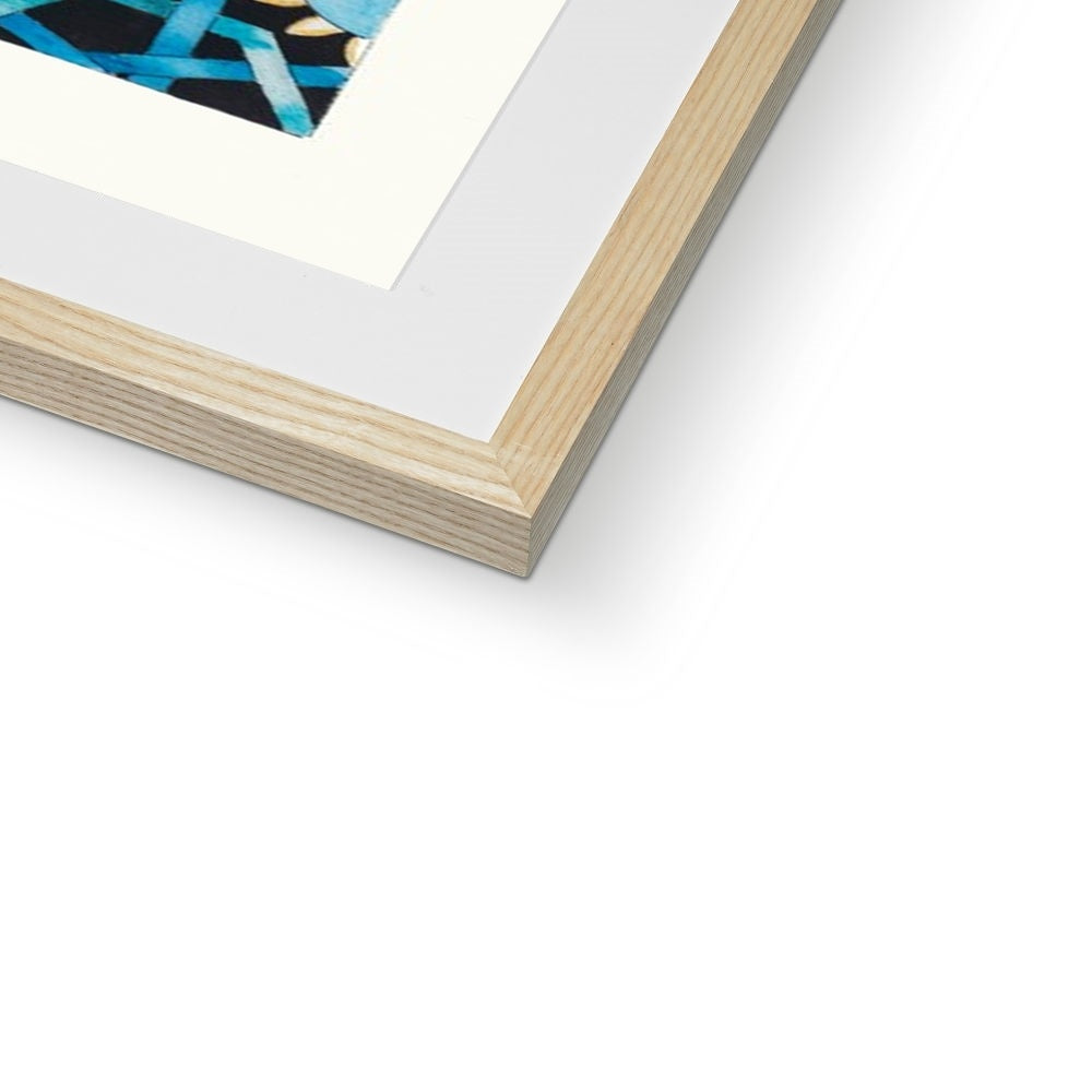 Seljuk Mosaic Framed Print | Margi Lake