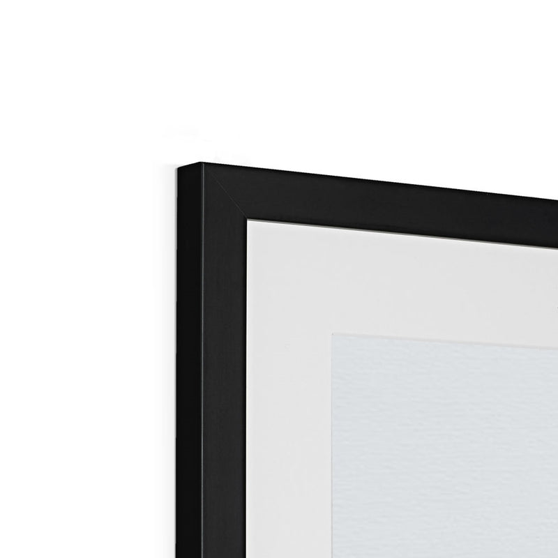 Trihexagon Framed Print | Marido Coulon