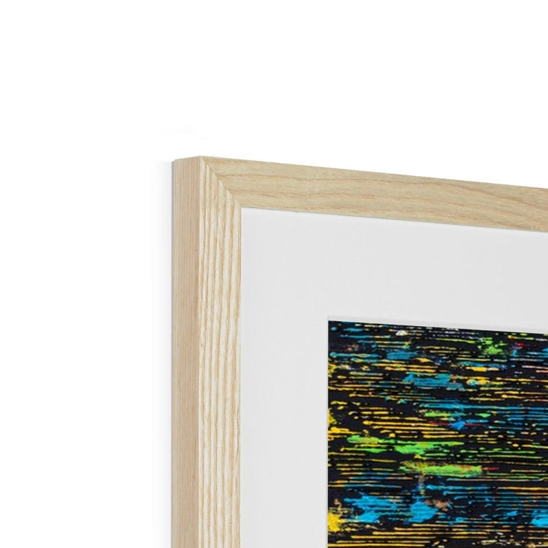 A Voice in the Noise Framed Print | Siddiqa Juma