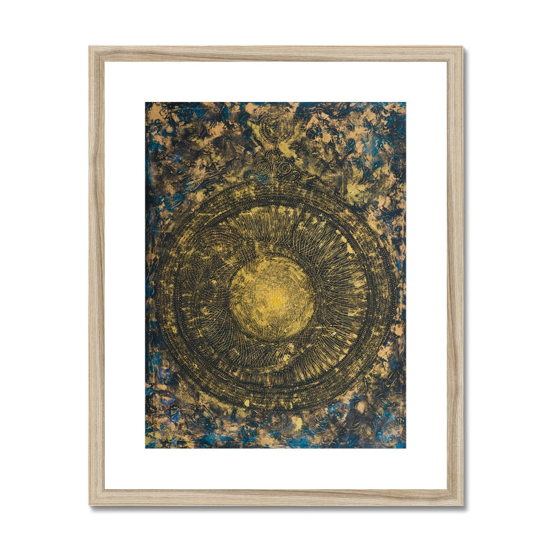 Tawaaf Astrolabe Framed Print | Siddiqa Juma