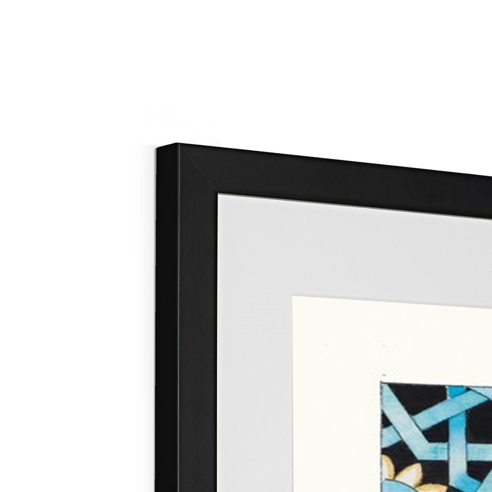 Seljuk Mosaic Framed Print | Margi Lake