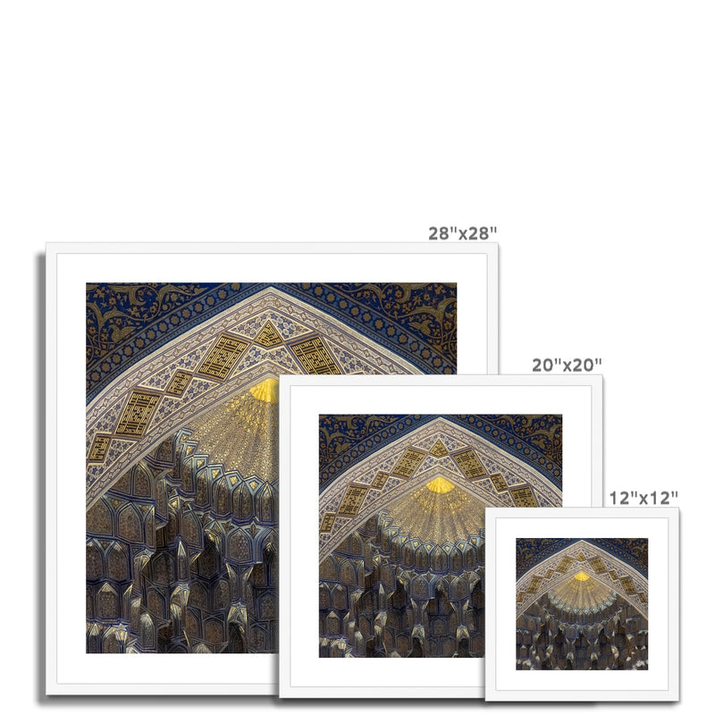 Uzbekistan 2 Framed Print | Rooful
