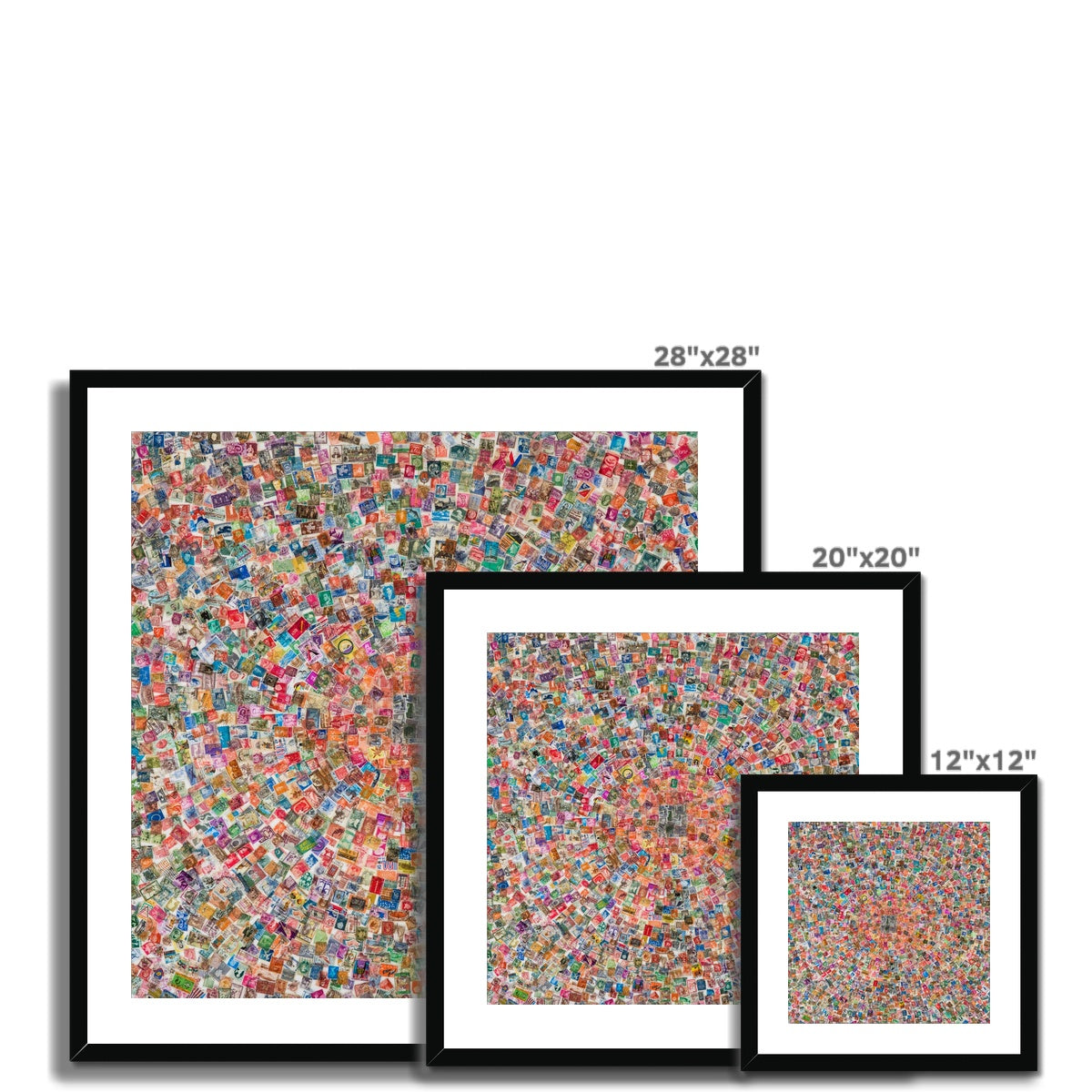 Geographical Diversity Framed Print | Siddiqa Juma