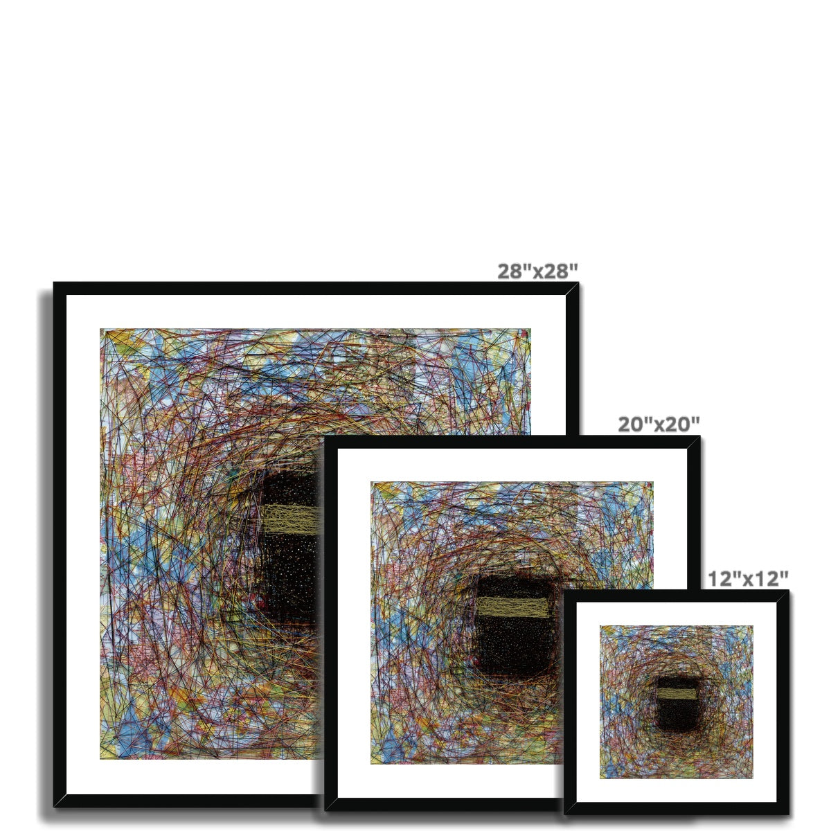 Connecting the Ummah Framed Print | Siddiqa Juma