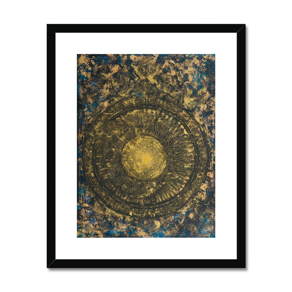 Tawaaf Astrolabe Framed Print | Siddiqa Juma