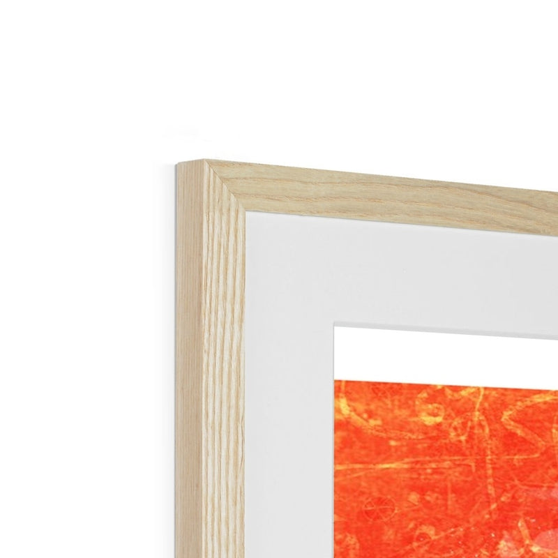 Calligraffiti Circle Framed Print | Teakster