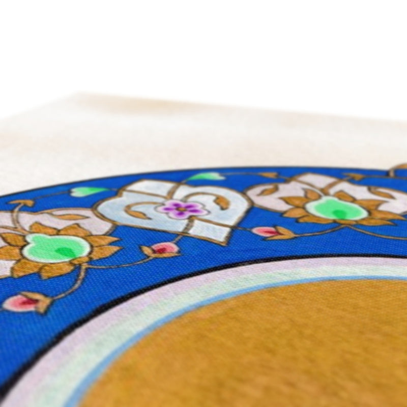 Ultramarine Shamsa Canvas | Emily Washington