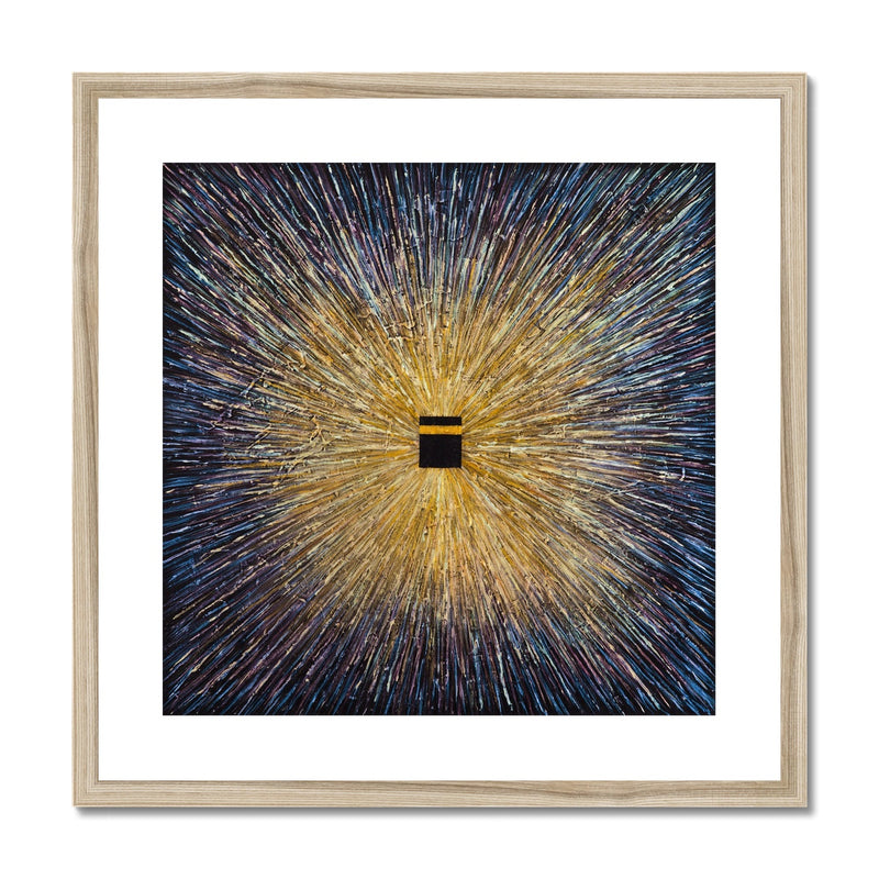 Supernova Framed Print | Siddiqa Juma