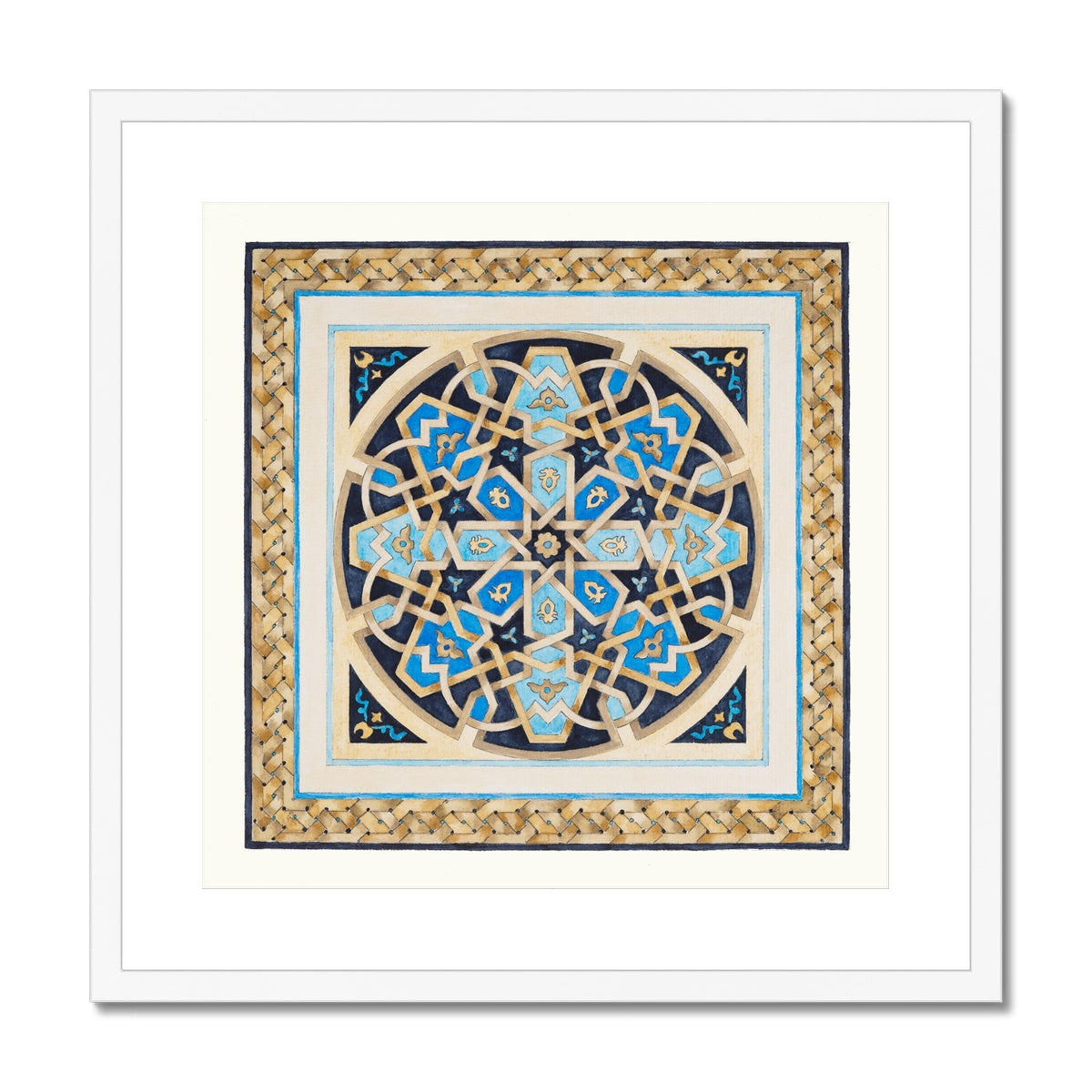 Maghrebi Quran Mounted Print | Margi Lake