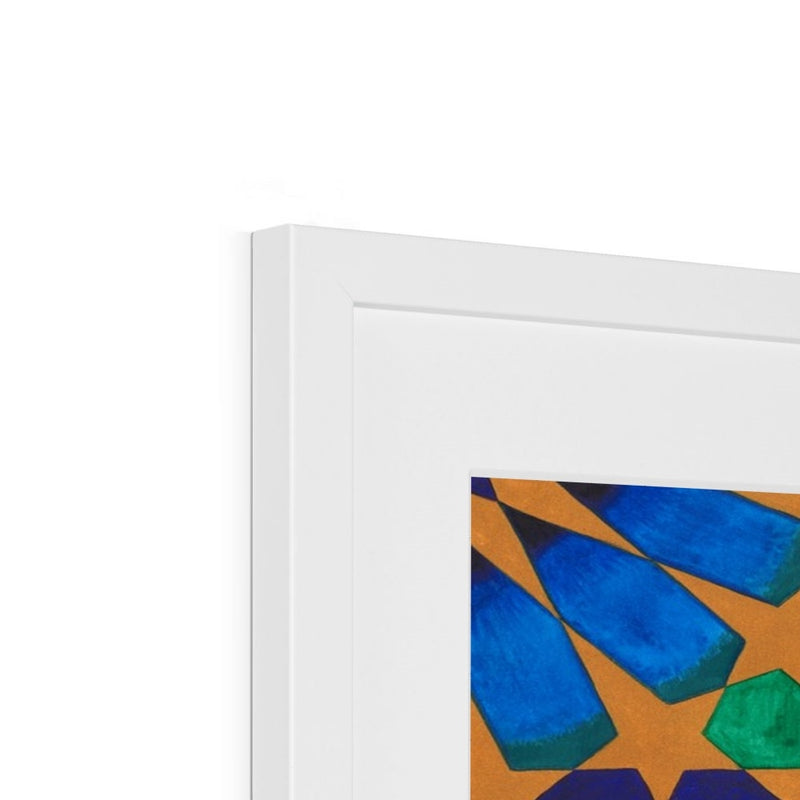 Tile of Mexuar Framed Print | Lieve Oudejans