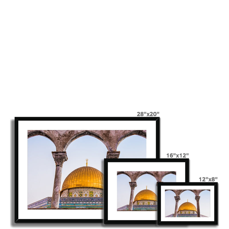 Dome of the Rock | Sara Russell Framed & Mounted Print