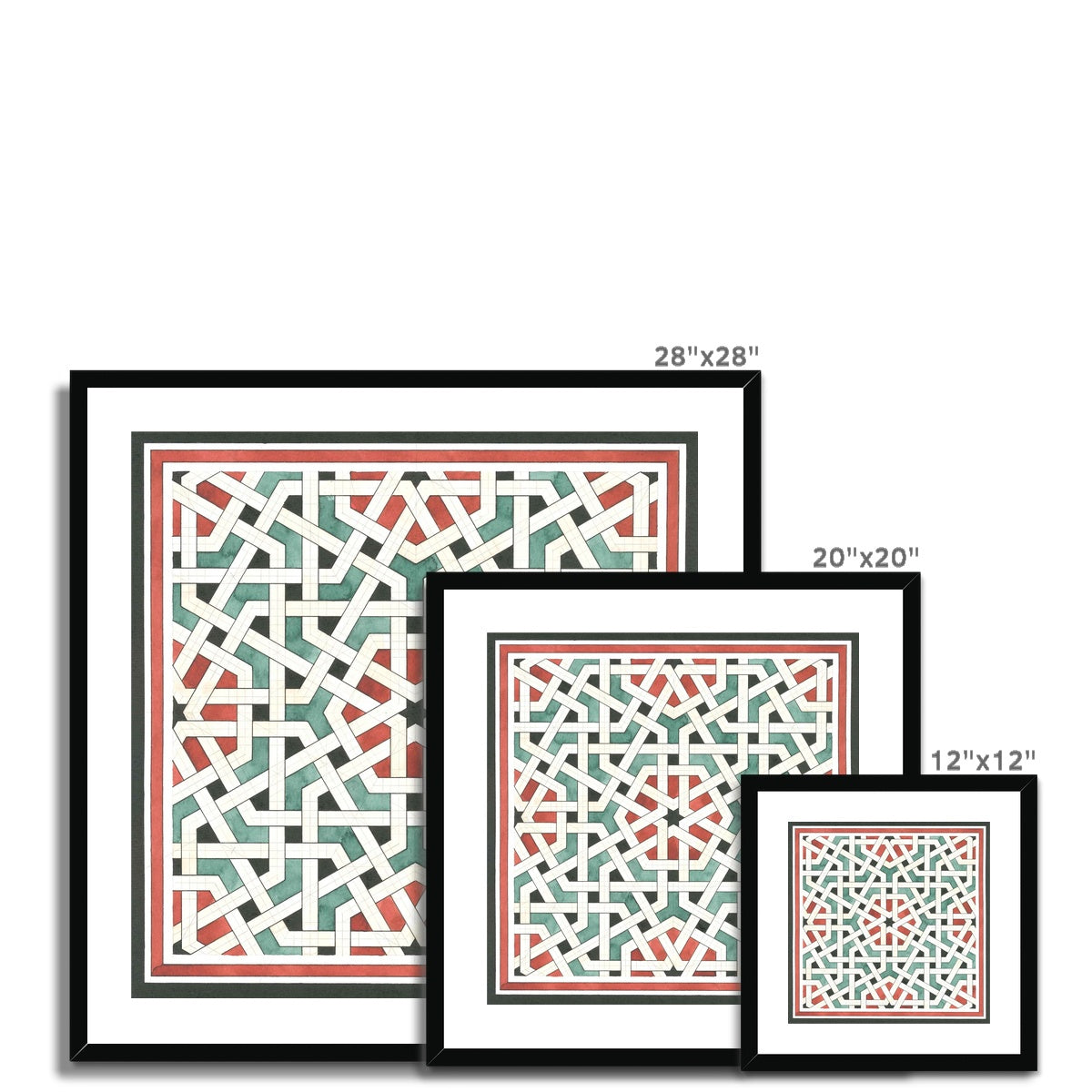 Labyrinth Framed Print | Reinout