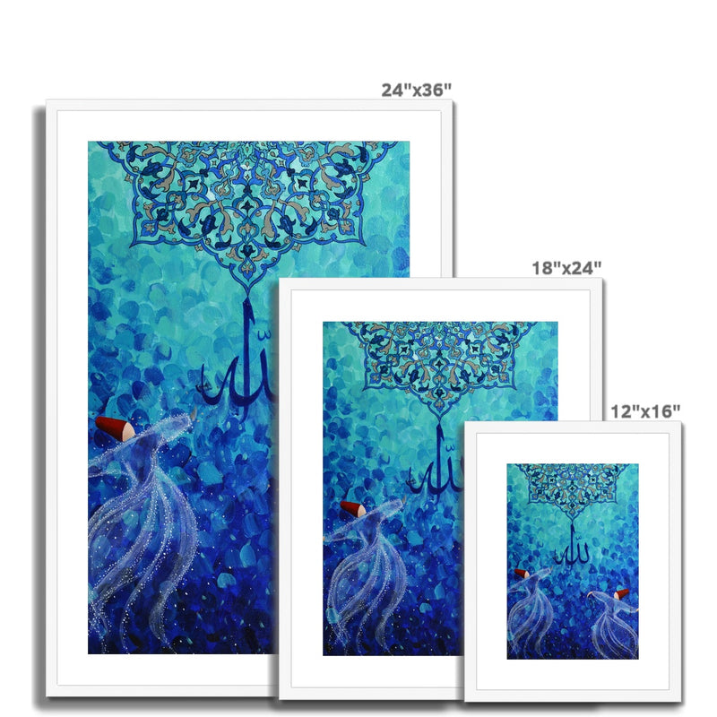 Dervish Islimi Framed Print | Fatimah Agha