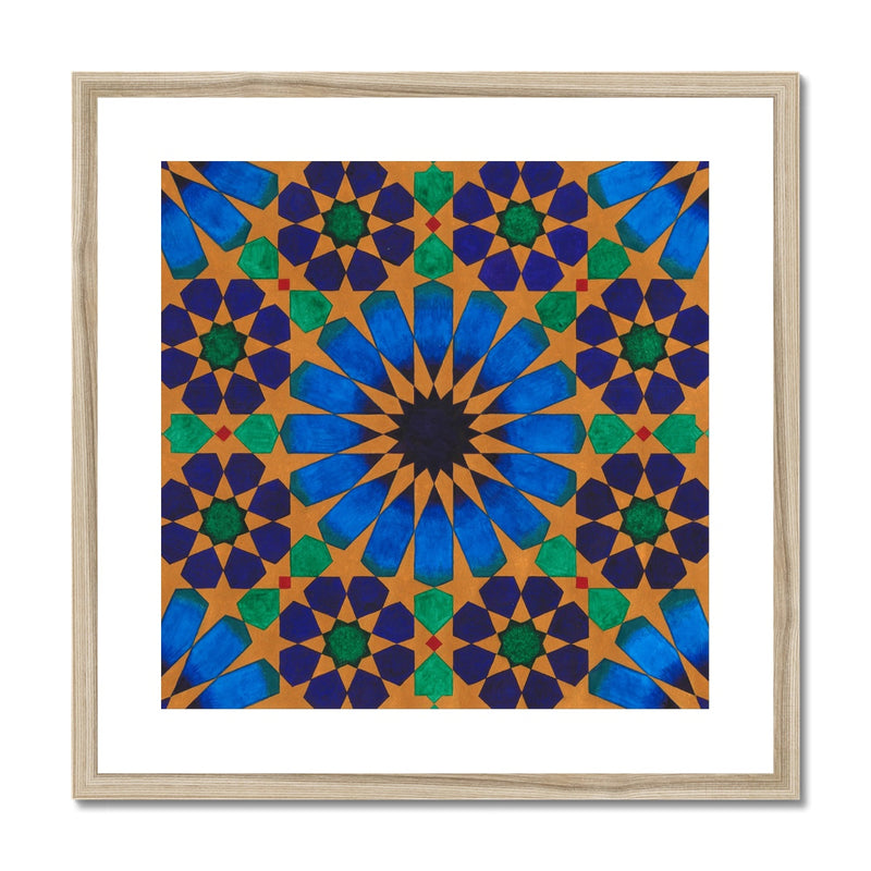 Tile of Mexuar Framed Print | Lieve Oudejans