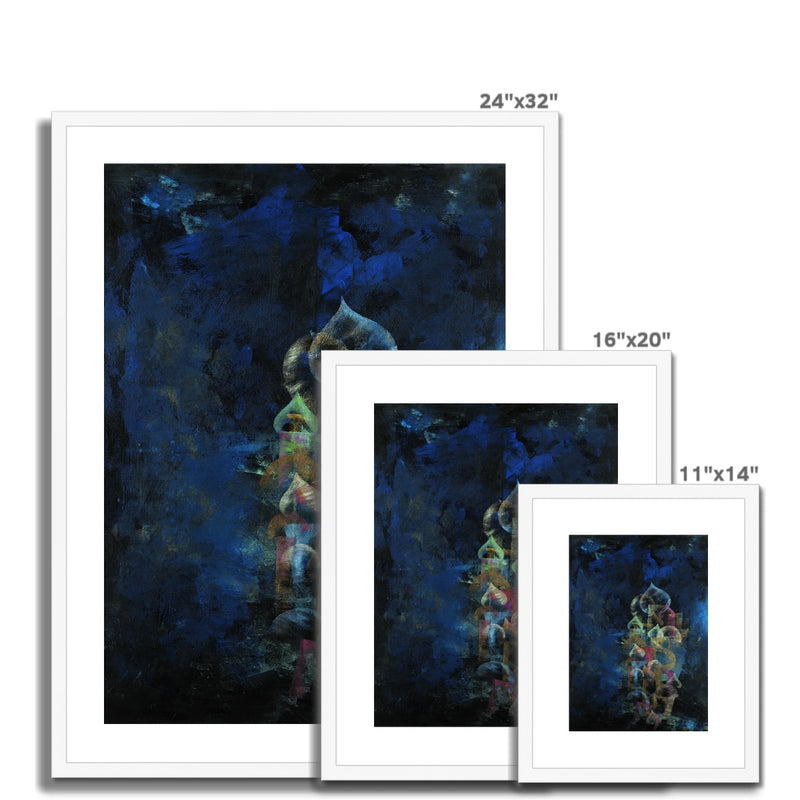 Abstract Domes Framed Print | Siddiqa Juma