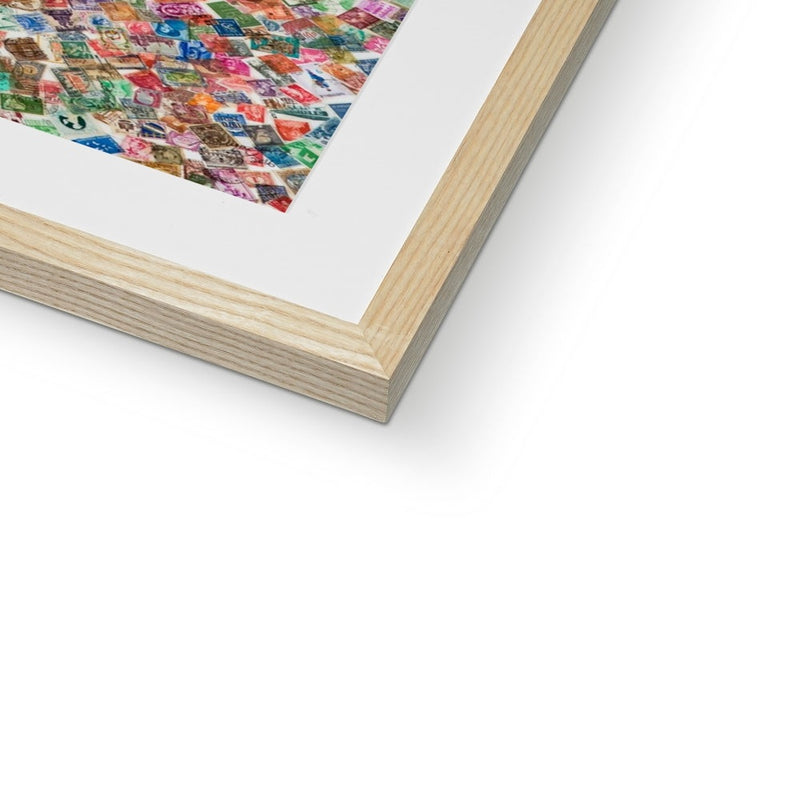 Geographical Diversity Framed Print | Siddiqa Juma