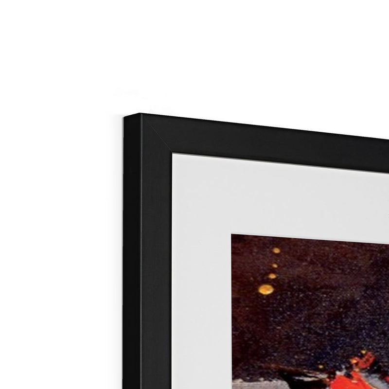 Calligraphy 17 Framed Print | Irfan Mirza