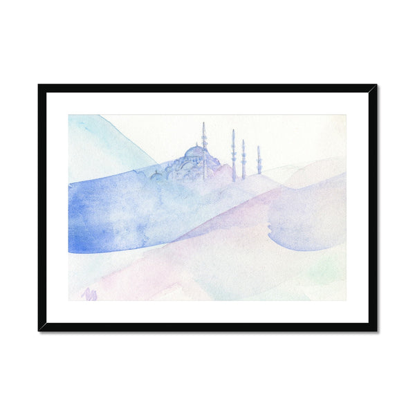 Blue Mosque | Nadia Djavanshir Framed & Mounted Print