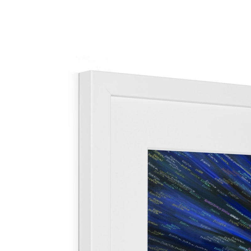 Asma ul Husna Framed Print | Siddiqa Juma