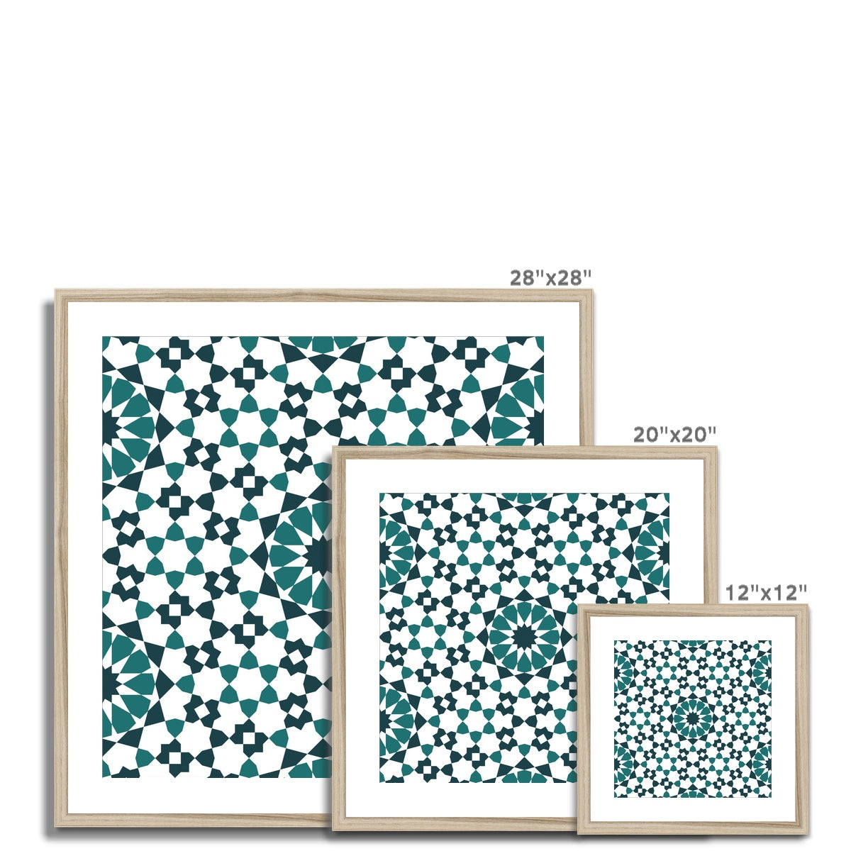 Twelve Sun and Birds | Islam Farid Framed & Mounted Print