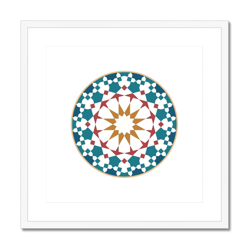 The Circle Framed Print | Islam Farid