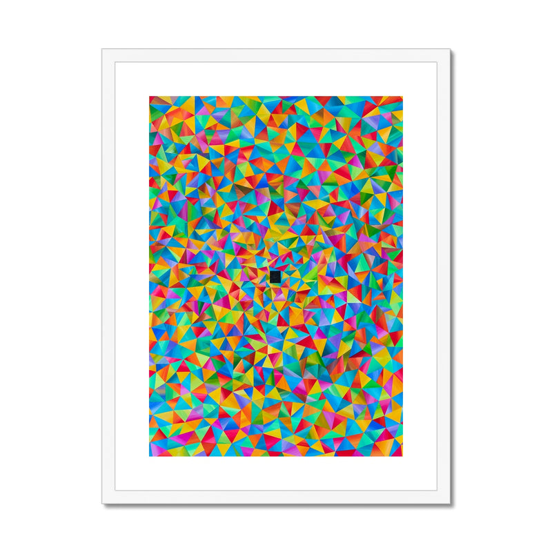 Diversity - Origami Framed & Mounted Print
