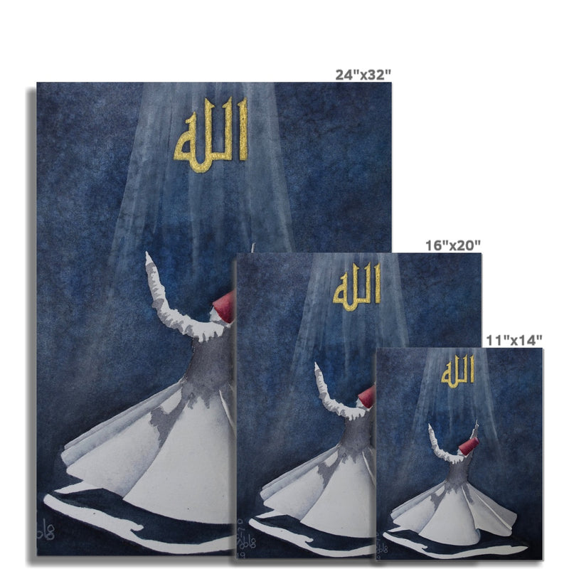 Sufi Light Art Print | Fatimah Agha