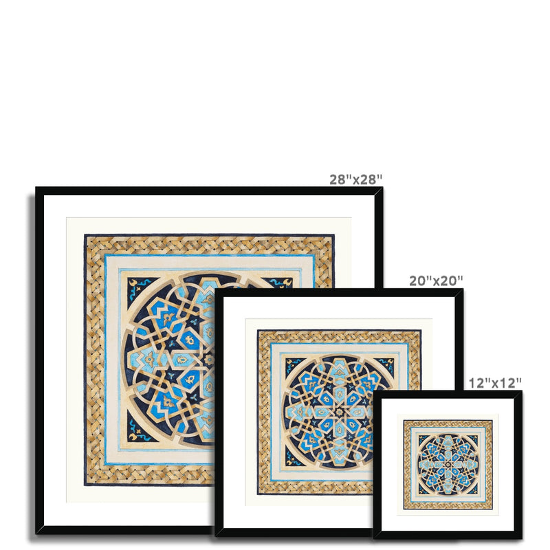 Maghrebi Quran Mounted Print | Margi Lake