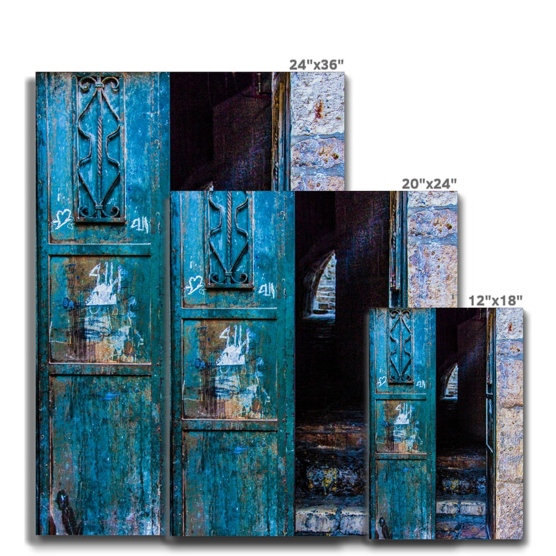 Blue Door Canvas | Sara Russell