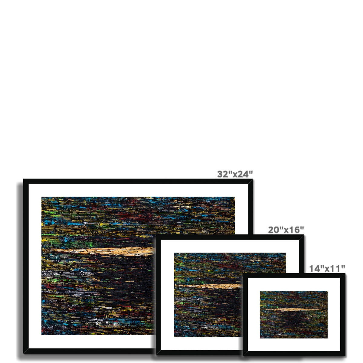 A Voice in the Noise Framed Print | Siddiqa Juma