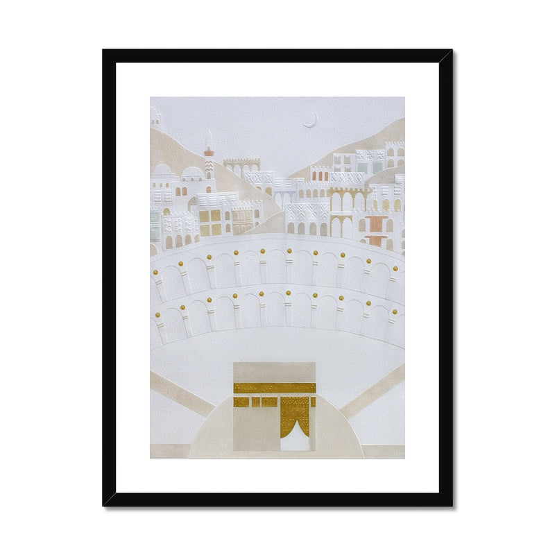 Makkah 1 | Raeda Ashour Framed & Mounted Print