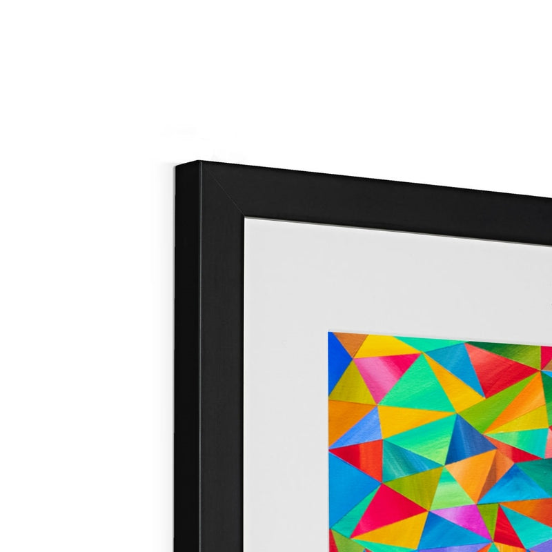 Diversity - Origami Framed & Mounted Print