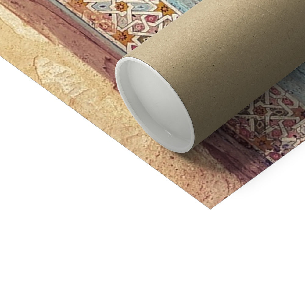 Painted Door Art Print | Abu Ayyub