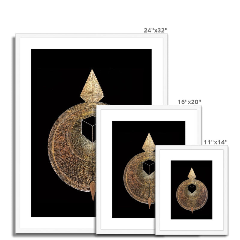 Qibla Framed Print | Siddiqa Juma
