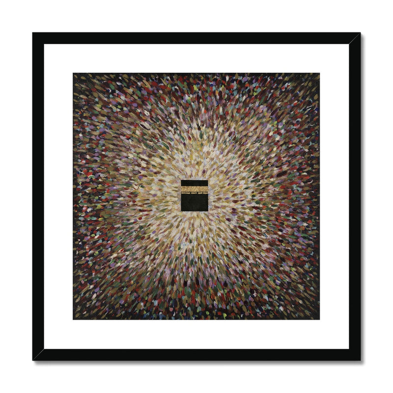 Journey around the Kaabah 2 Framed Print | Siddiqa Juma