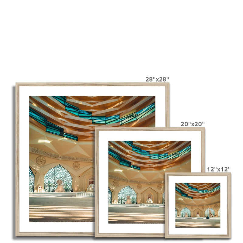 Faith meets Architecture Framed Print | Abdelmalek Bensetti