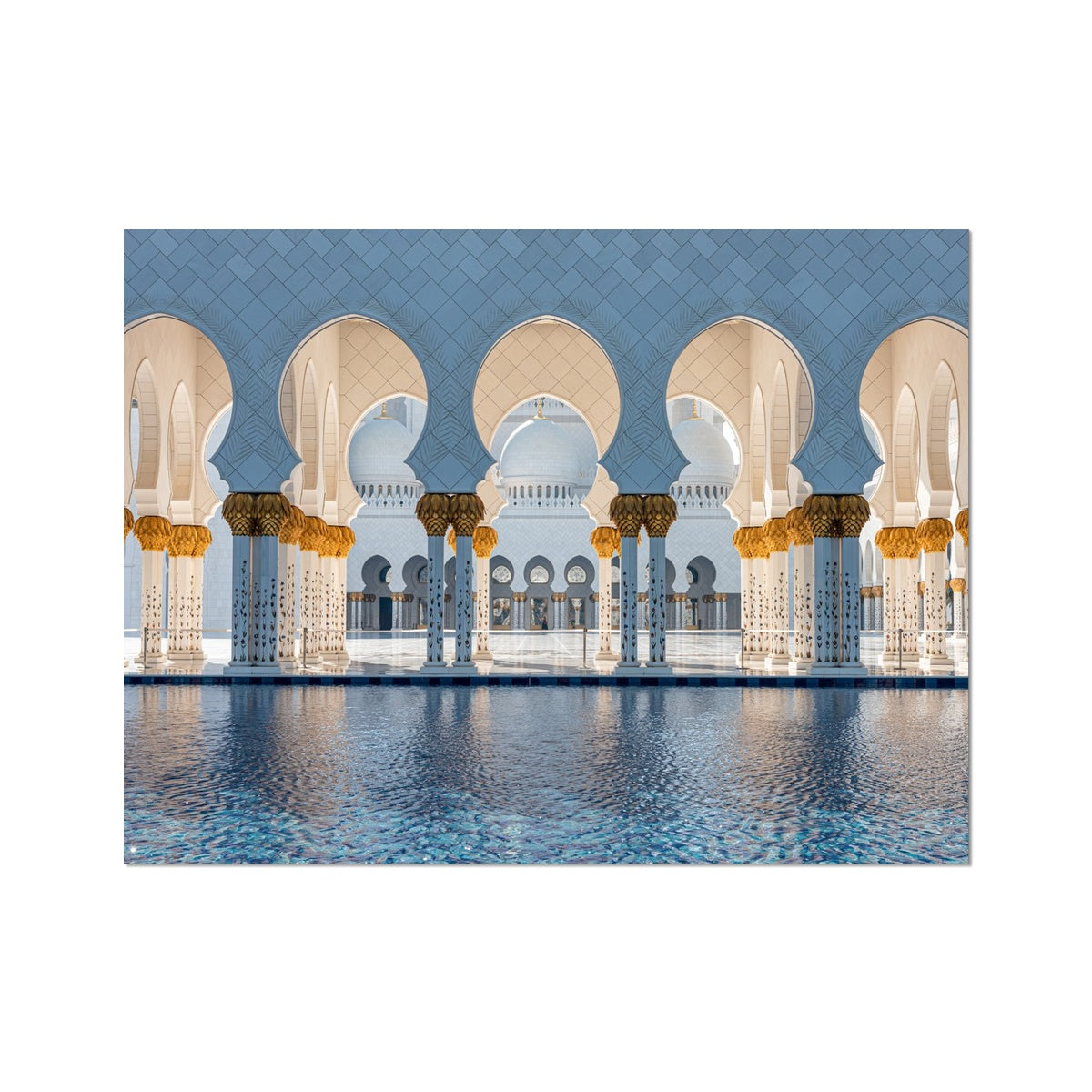 Sheikh Zayed 2 Art Print | Ayaz Ali