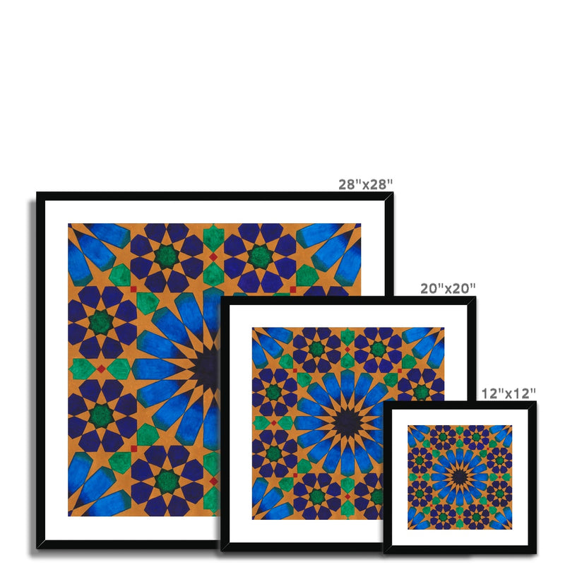 Tile of Mexuar Framed Print | Lieve Oudejans