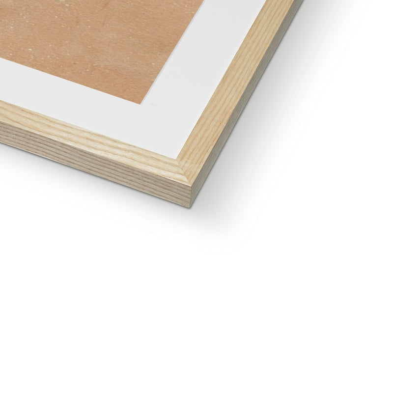 Alif | Rakhshinda Arshad Framed & Mounted Print